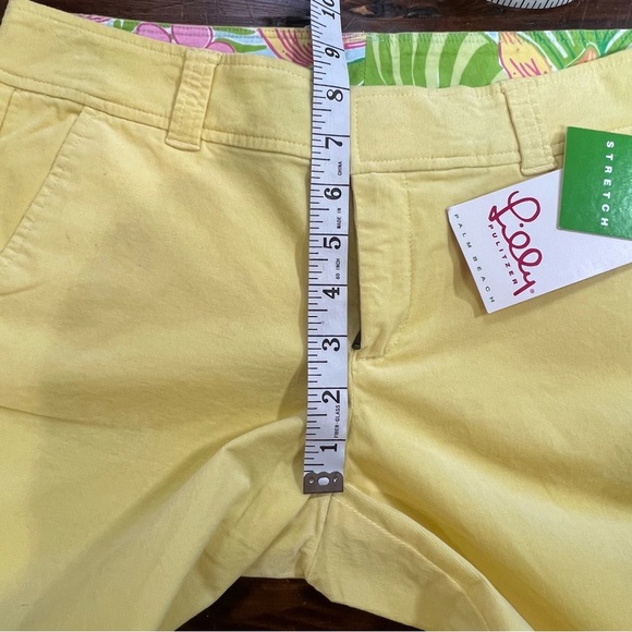 NWT 🍋 Lilly Pulitzer Lemon Sorbet Color Size 4. Cotton Corduroy super soft - Picture 9 of 10